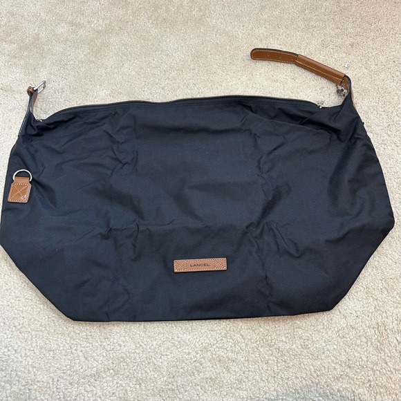 Lancel Black Adjustable Canvas Bag - Picture 8 of 9